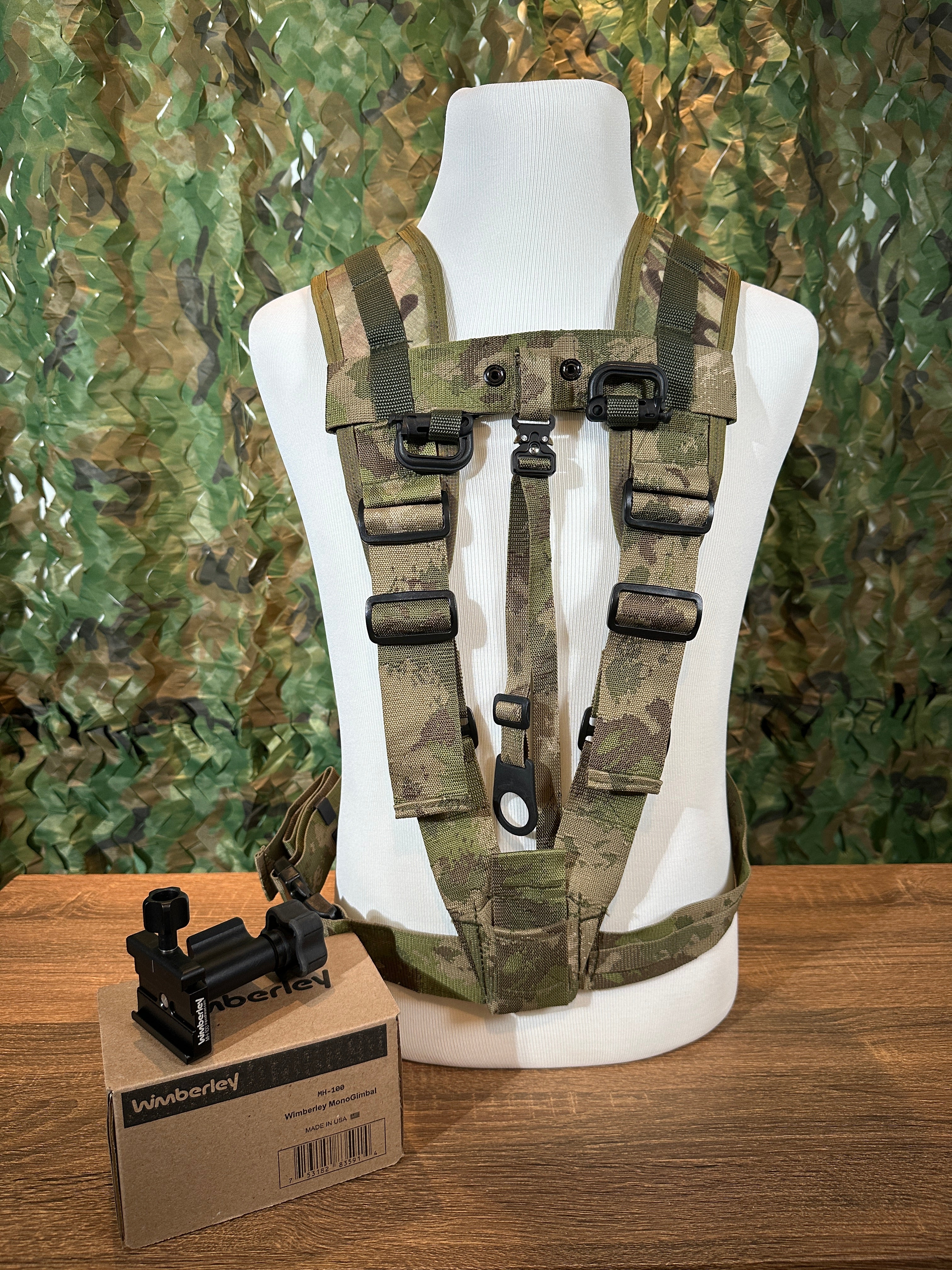 Yoke Style Speed-shooter Harness Wimberley Monogimbal Head Combo