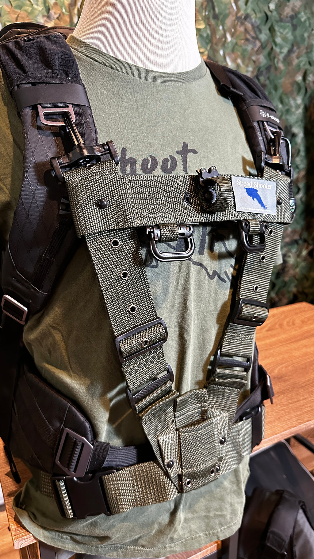 Backpack Version Speed-shooter Harness