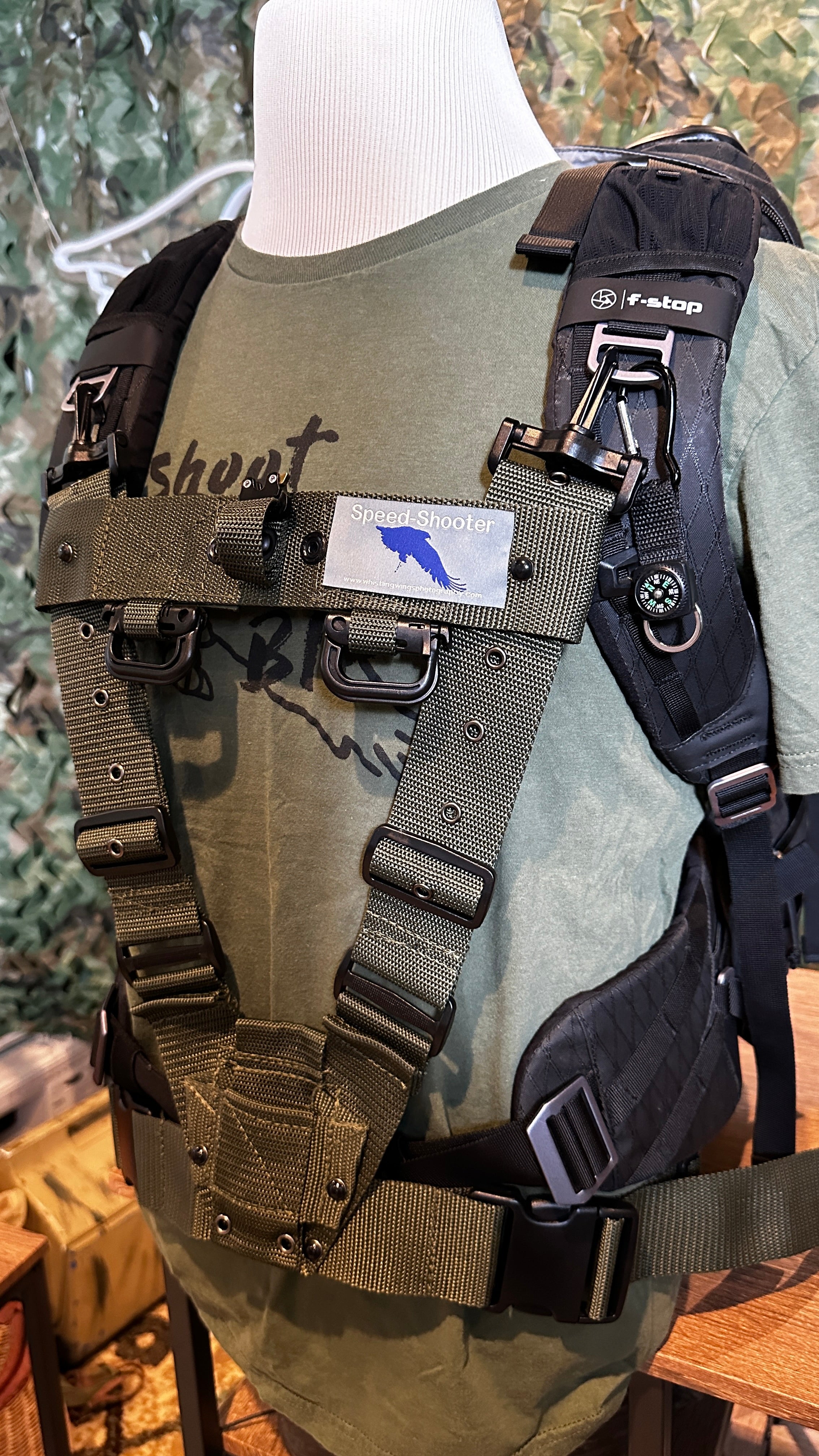 Backpack Version Speed-shooter Harness