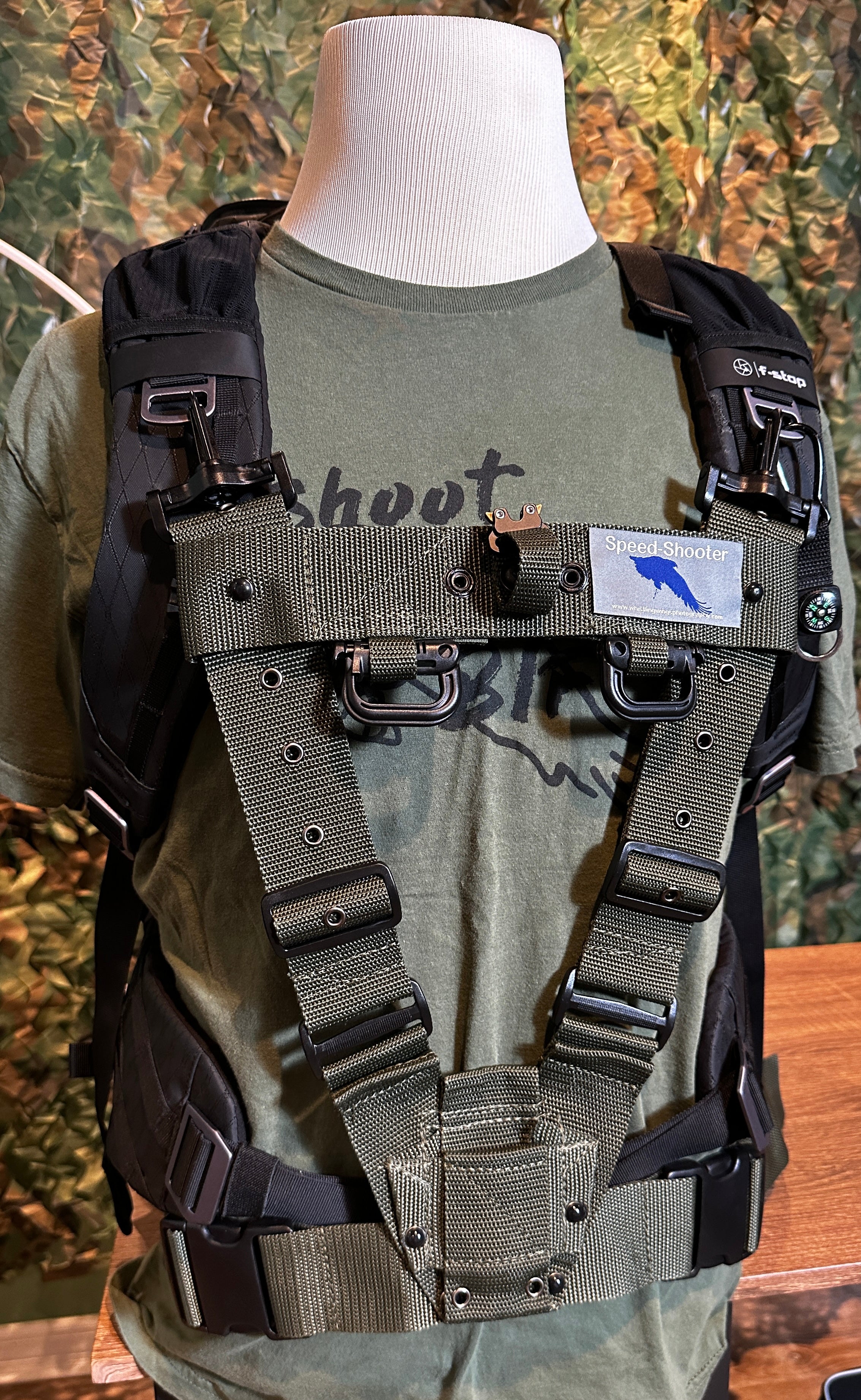Backpack Version Speed-shooter Harness